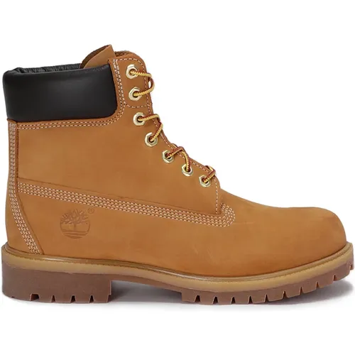 Waterproof Lace Closure Round Toe Boot , male, Sizes: 6 UK, 6 1/2 UK, 7 1/2 UK - Timberland - Modalova