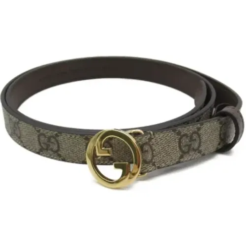 Pre-owned Leather belts , female, Sizes: ONE SIZE - Gucci Vintage - Modalova