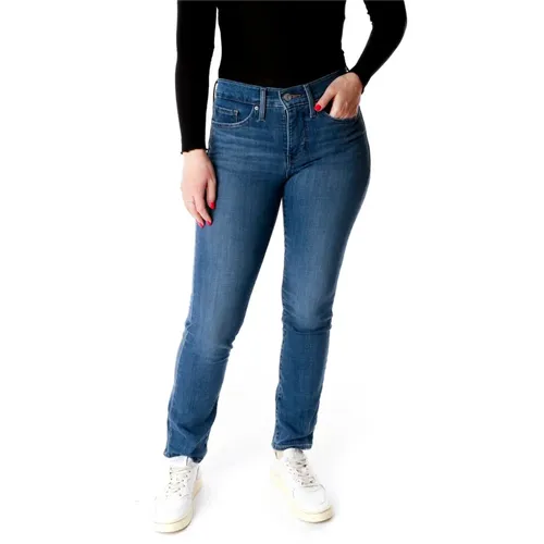 Levi's, Shaping Straight Fit Jeans , Damen, Größe: W26 L30 - Levis - Modalova