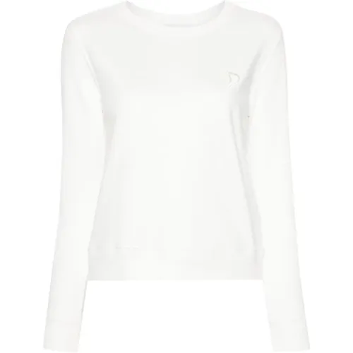 Bianco Sweatshirt,Lime Sweatshirt - Dondup - Modalova