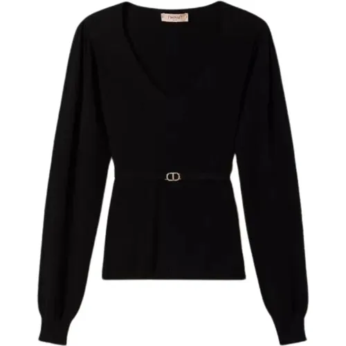 Iconic Seamless Sweatshirt , female, Sizes: S - Twinset - Modalova