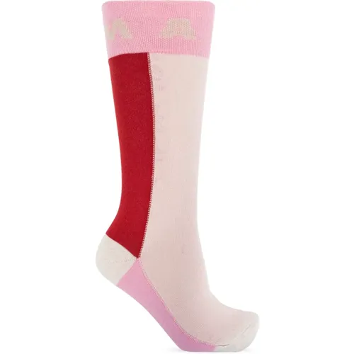 Socken mit Logo , Damen, Größe: M - Marni - Modalova