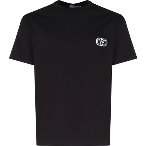 Vlogo Signature T-shirt , male, Sizes: XL, M, L, S, 2XL - Valentino Garavani - Modalova