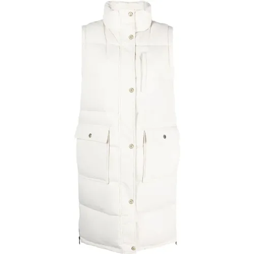 Long puffer vest , female, Sizes: XS - Ralph Lauren - Modalova