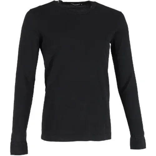 Pre-owned Cotton tops , male, Sizes: M - Dolce & Gabbana Pre-owned - Modalova