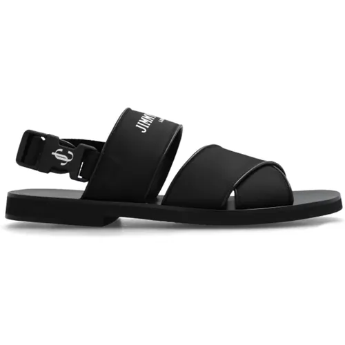 Jude Sandalen mit Logo , Herren, Größe: 39 EU - Jimmy Choo - Modalova