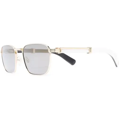 Gold Sunglasses with Accessories , male, Sizes: 54 MM - Cartier - Modalova