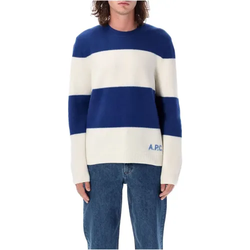 Stilvoller Strickpullover , Herren, Größe: L - A.P.C. - Modalova