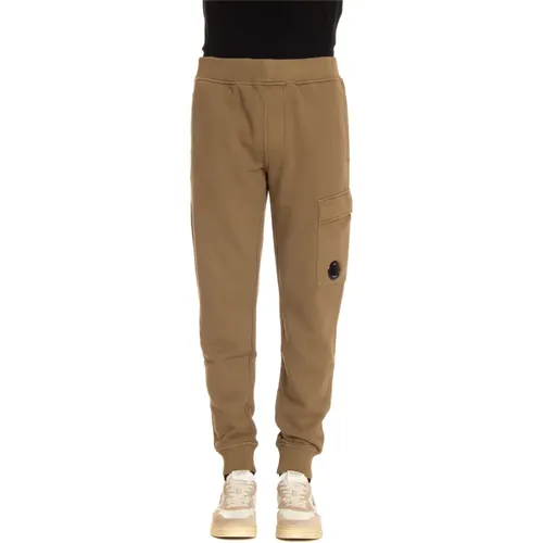 Trousers with Elastic Waistband and Side Pocket , male, Sizes: S, M, L - C.P. Company - Modalova
