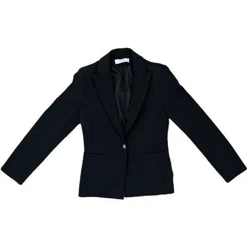 Elegante Damenjacke, Synthetisches Material , Damen, Größe: S - KAOS - Modalova