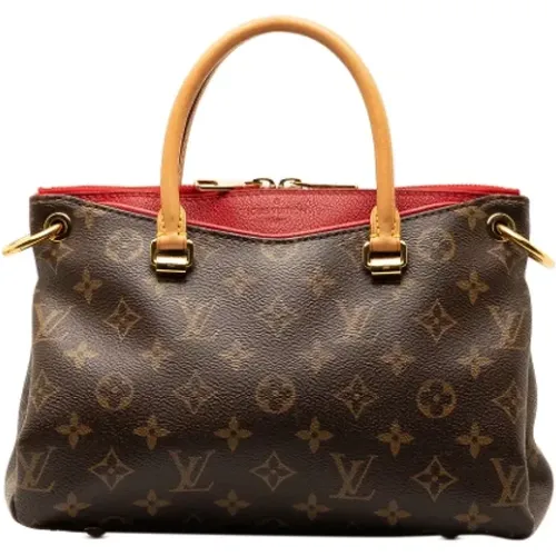 Pre-owned Canvas handbags , female, Sizes: ONE SIZE - Louis Vuitton Vintage - Modalova