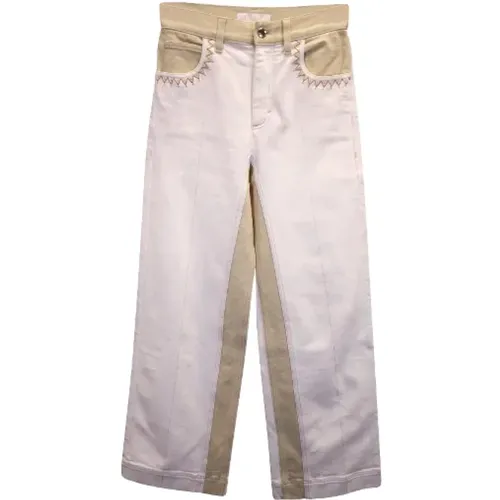 Pre-owned Baumwolle jeans , Damen, Größe: S - Chloé Pre-owned - Modalova