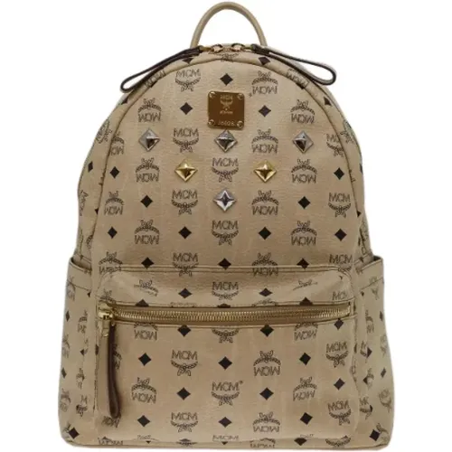 Pre-owned Canvas backpacks , female, Sizes: ONE SIZE - MCM Pre-owned - Modalova