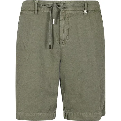 Cotton and Linen Shorts , male, Sizes: M, S, L, XL - Myths - Modalova