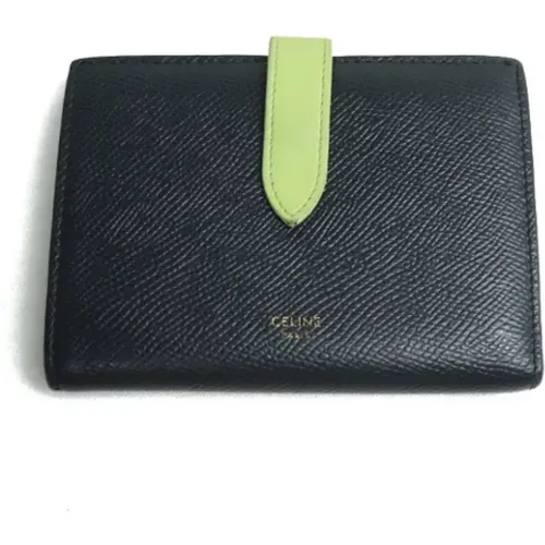 Pre-owned Leather wallets , female, Sizes: ONE SIZE - Celine Vintage - Modalova