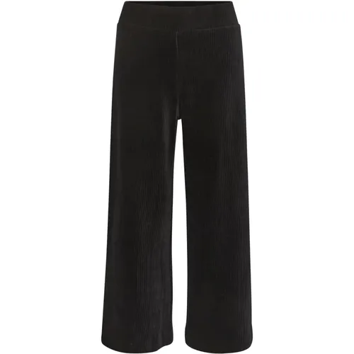 Cropped Wide-Leg Pants , female, Sizes: L, S - Part Two - Modalova