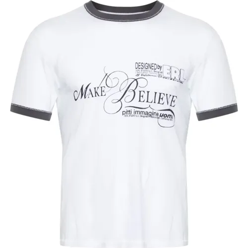 Vintage Make Believe Graphic T-Shirt , male, Sizes: XL - ERL - Modalova