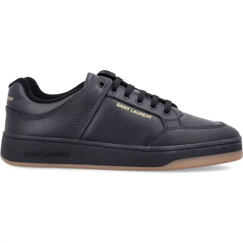 Leather Sneakers SL 61 , male, Sizes: 8 1/2 UK, 5 UK, 9 1/2 UK - Saint Laurent - Modalova