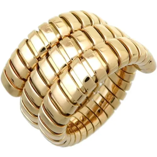 Pre-owned Gold rings , female, Sizes: ONE SIZE - Bvlgari Vintage - Modalova