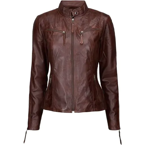 Biker Jacket , female, Sizes: 2XL, XL, S, L, M - Btfcph - Modalova