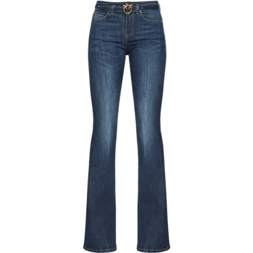 Boot-cut Jeans , female, Sizes: W26, W25 - pinko - Modalova
