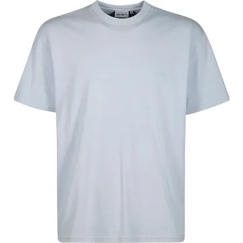 Script Duster Baumwoll-T-Shirt , Herren, Größe: L - Carhartt WIP - Modalova
