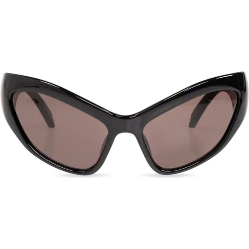 Hamptons Katzen Sonnenbrille , Damen, Größe: ONE Size - Balenciaga - Modalova