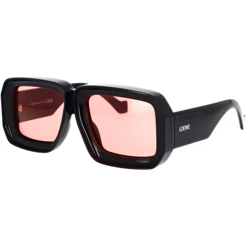 Exuberant Square Sunglasses with Unique Design , female, Sizes: 56 MM - Loewe - Modalova