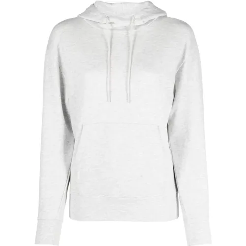 Casual Grey Cotton Hoodie , female, Sizes: L, M, S, XL, XS - Vince - Modalova