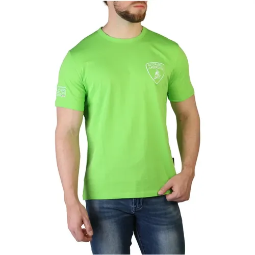 T-Shirt B3Xvb7T4 , male, Sizes: XL, M, 2XL, S - Automobili Lamborghini - Modalova
