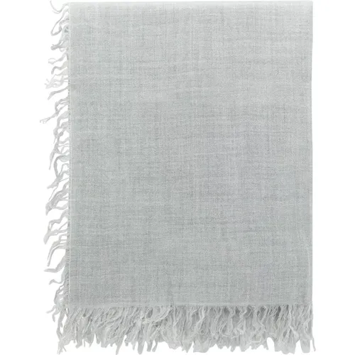 Elegant Grey Scarf , female, Sizes: ONE SIZE - Faliero Sarti - Modalova