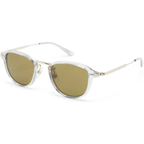 Graue Sonnenbrille mit Original-Etui , Herren, Größe: 48 MM - Montblanc - Modalova