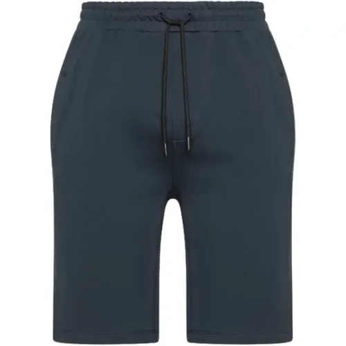 Fleece Bermuda Shorts , Herren, Größe: M - Peuterey - Modalova