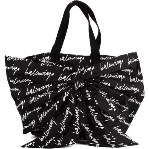 Pre-owned Canvas schultertasche - Balenciaga Vintage - Modalova