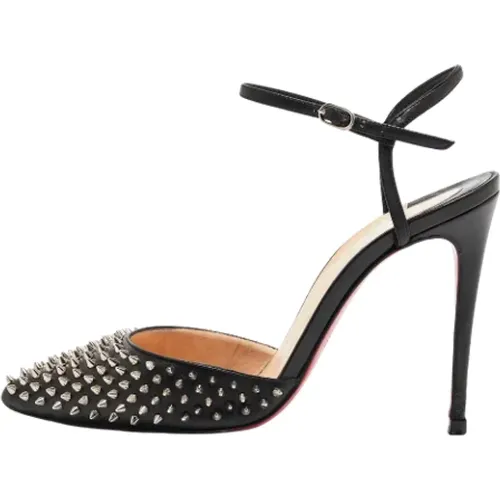 Pre-owned Leather sandals , female, Sizes: 2 UK - Christian Louboutin Pre-owned - Modalova