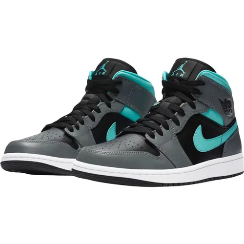 Limited Edition Grey Aqua Mid Sneakers , female, Sizes: 3 1/2 UK, 4 1/2 UK, 6 UK, 5 1/2 UK, 3 UK, 5 UK - Nike - Modalova