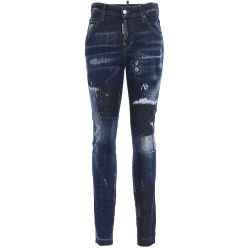 Slim Fit Jeans , female, Sizes: XS, 2XS, S - Dsquared2 - Modalova