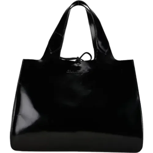 Pre-owned Leather totes , female, Sizes: ONE SIZE - Salvatore Ferragamo Pre-owned - Modalova