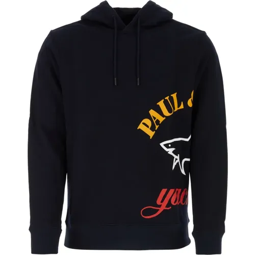 Stylischer Sweatshirt für Männer , Herren, Größe: XL - PAUL & SHARK - Modalova