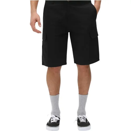 Schwarze Millerville Ripstop Baumwoll Bermuda Shorts , Herren, Größe: W36 - Dickies - Modalova