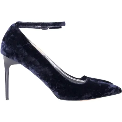 Pre-owned Velvet heels , female, Sizes: 7 UK - Oscar De La Renta Pre-owned - Modalova