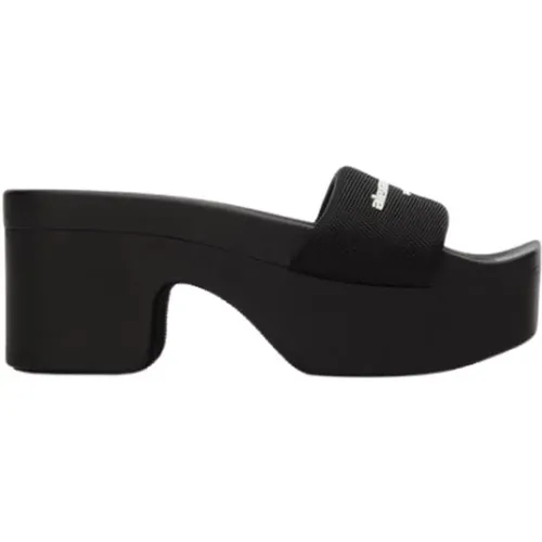 Platform Slide Sandals , female, Sizes: 5 UK, 7 UK, 6 UK, 4 UK, 3 UK - alexander wang - Modalova