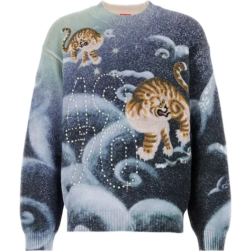 Cloud Tiger Jumper Kenzo - Kenzo - Modalova