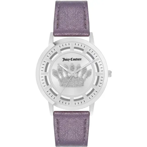 Silberne Damenmode Uhr - Juicy Couture - Modalova