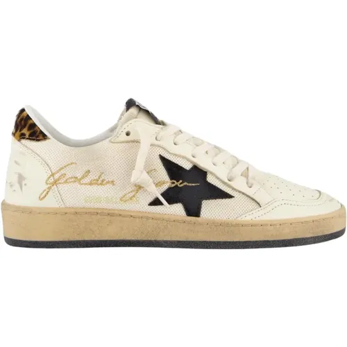 Black Ballstar Sneakers , female, Sizes: 7 UK - Golden Goose - Modalova