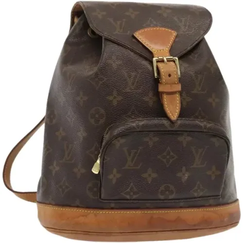 Pre-owned Canvas backpacks , female, Sizes: ONE SIZE - Louis Vuitton Vintage - Modalova