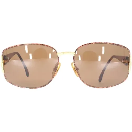 Pre-owned Rostfreier Stahl sonnenbrillen - Gucci Vintage - Modalova