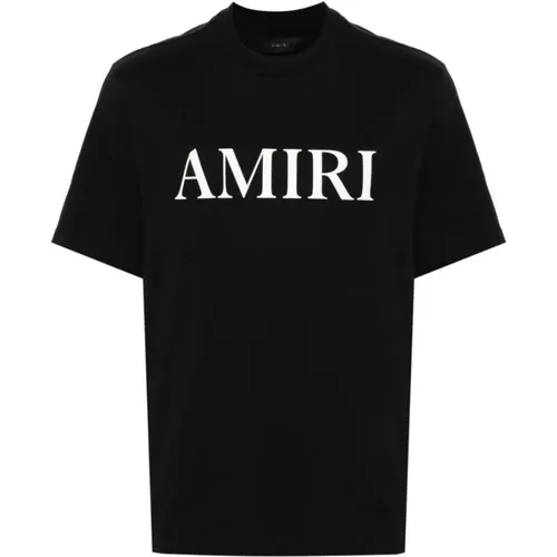 Cotton Jersey Logo T-shirt , male, Sizes: XS, 2XL, L, M, S, XL - Amiri - Modalova