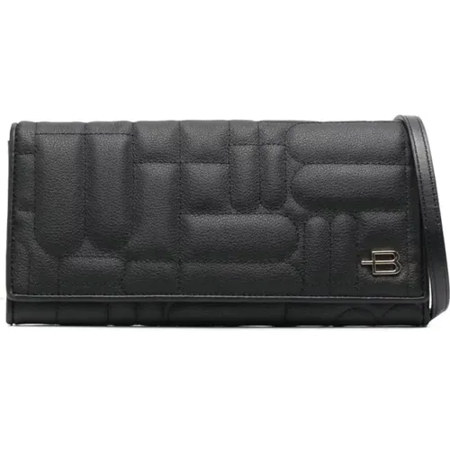 Wallet with shoulder strap , female, Sizes: ONE SIZE - Baldinini - Modalova