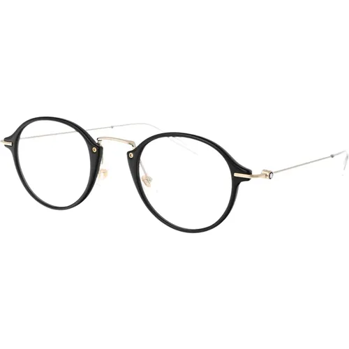 Stylish Optical Glasses Mb0297O , male, Sizes: 49 MM - Montblanc - Modalova